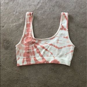 target tie dye bralette